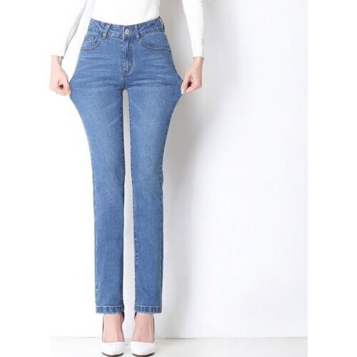 New women 2019 fashion brand jeans black white blue harem pants washed denim pants female spring summer loose casual jeans