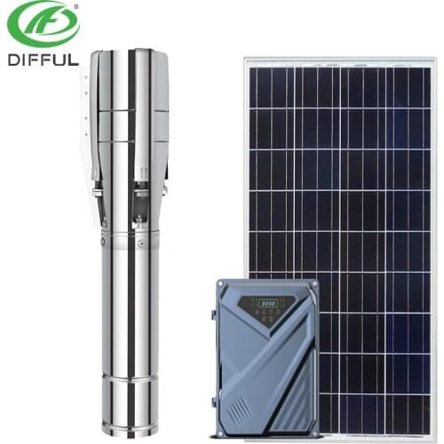 Irrigation kit solar pumping high pressure AC solar water pump