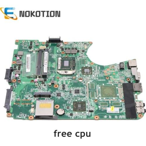 NOKOTION A000076380 DA0BL7MB6D0 Main board For Toshiba Satellite L655D L650D Laptop Motherboard Socket S1 DDR3 Free CPU