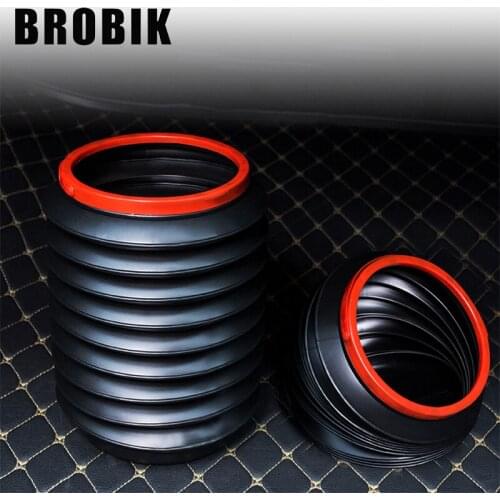 BROBIK Multifunctionele Intrekbare Vouwen Water Emmer Auto Prullenbak Kan Auto Opslag Bin Draagbare Outdoor Vissen Emmer