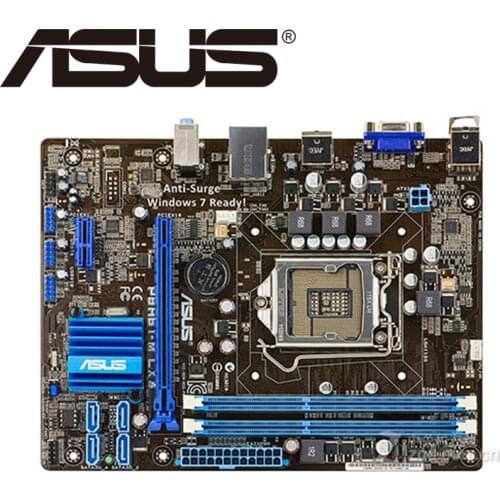 Asus P8H61-M LX3 Desktop Motherboard H61 Socket LGA 1155 i3 i5 i7 DDR3 16G uATX UEFI BIOS Original Used Mainboard On Sale