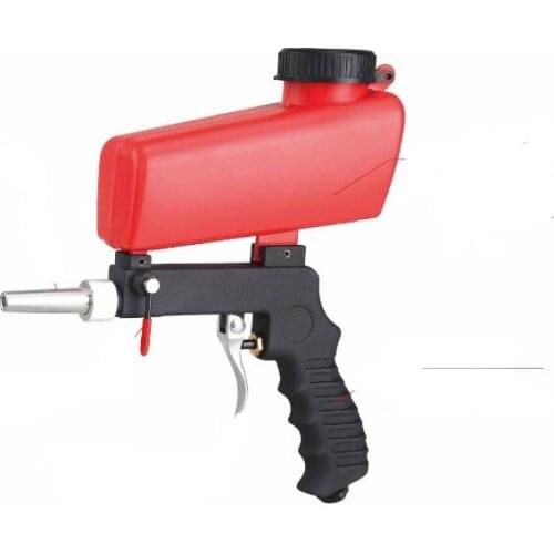 Pneumatic air sand blaster, air sandblast gun rust removing tools 21lbs, air derusting tools