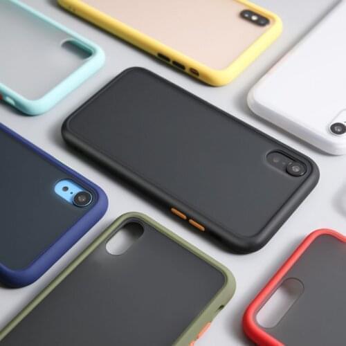 Shockproof Armor Case for Samsung Galaxy S8 S9 Plus S10 Lite Note 8 9 10 pro A2 Core A10S A30 A20 M10S A750FD A70S Matte Cover