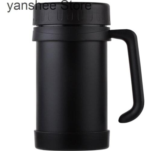 Kwalitet thermos, Mok roestvrijstaden, thermos, hand thermos, thermos cup, kantoor, thermos voor they gei, 500ml / 17oz