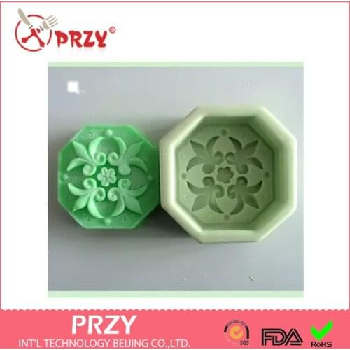 Flower Silicone Soap Mold,handmade DIY Form for Soap Clay Mold Salt Carving Mould Silicone Wholesale Cake Decorating Tools PRZY