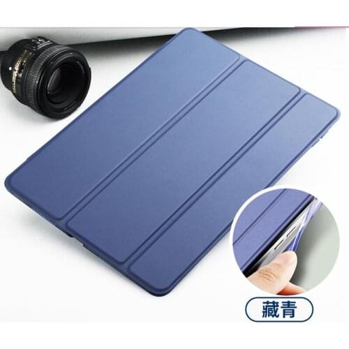 SUREHIN nice thin TPU silicone soft edge cover for apple iPad mini 4 case Leather sleeve kids transparent smart cover case skin