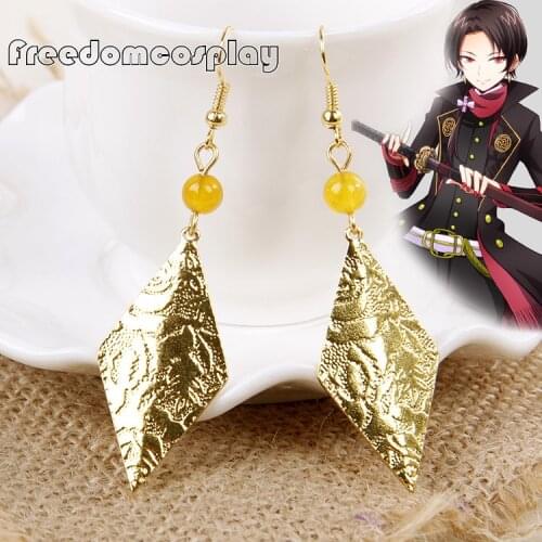 Touken ranbu kashuu kiyomitsu cosplay one pair earrings nails