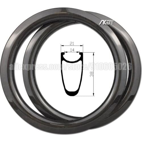 BMX Rims 20 inch 38mm Depth 21mm Width 451 Bike Carbon Rim Disc Brake Clincher 24/28/32/36 /Holes Wheel Bicycle 451
