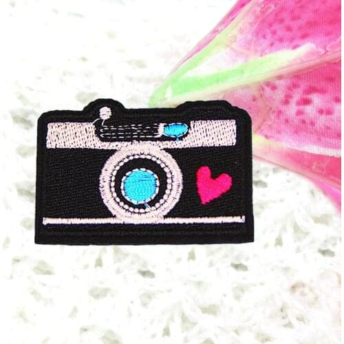 1 Pcs Iron On Patches For Clothing Fabric Badges Applique Embroidered Stickers Scrapbooking DIY Sewing Accessories BT303