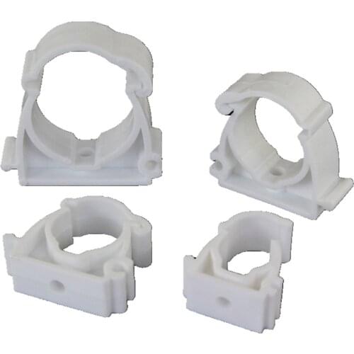 200PCS PPR pipe clamp pipe fittings 20 25 32mm fixed buckle card U-shaped thickened plastic pipe clamp