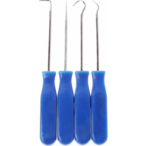 4Pcs Car Pick and Hook Set O Ring Oil Seal Gasket Puller Remover Craft Hand Tool
