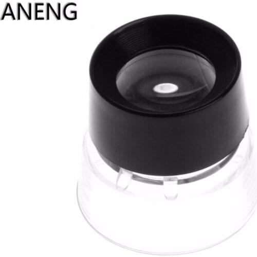 ANENG 10X Eye Magnifier Loupe Lens Jeweler Coin Stamp Monocular Magnifying Glass Hot