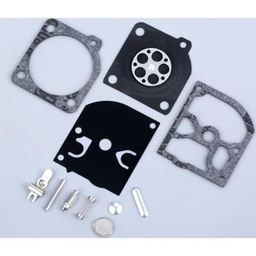 Chainsaw RB-137 Carburetor Carb Repair Rebuild Kit Fit for Husqvarnaa 136 137 141 142 ZAMA RB-137 C1Q Carb TRIMMER CHAINSAWS