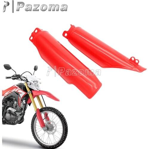 Supermoto Dirt Bike Fork Covers For Honda CRF150L 2016 2017 2018 2019 CRF150 L Enduro Fork Guards Plastic Frame Protectors