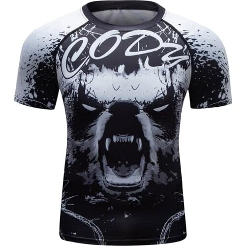 Cody Lundin Digital Sublimation Printing Tshirts Men Outdoor Oversized Fitness Running Rashguard For Men