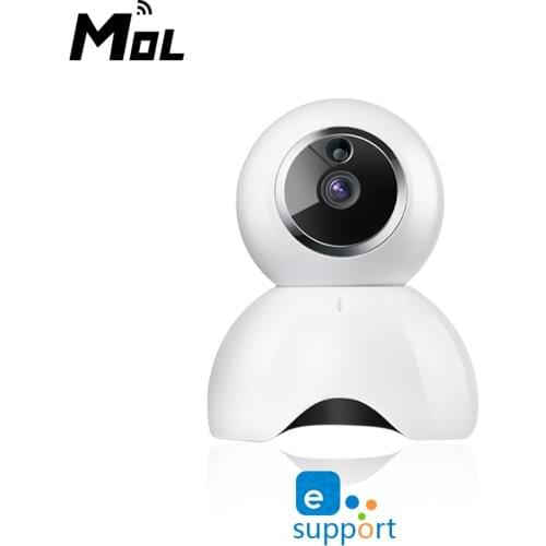 MOL eWeLink IP Camera Smart IOT HD Camera reomotely viewing by mobile phone two-way audio intercom night vision IR LED camera