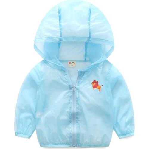 2020 new summer kids Sunscreen clothes boys girls Comfortable Ultrathin rash guards full t shirt baby Toddler casul hooded tops