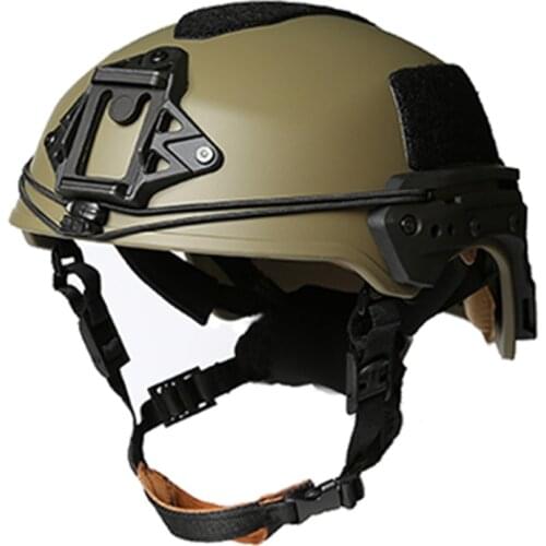 2019 New Sports Helmets EX Ballistic Helmets Rail Military Tactical Helmet ABS ( RG Colour ) for Outdoor Hunting and Airsoft