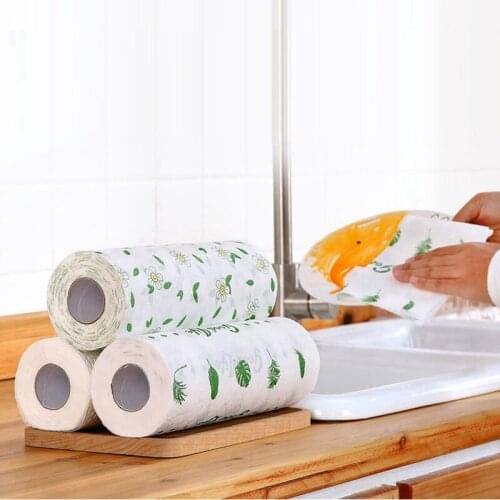 One time Environmental Household Cleaning Cloth Rag For Cars Kitchen Towel Dishcloths Washing Cleaning Rags For Dish Washing