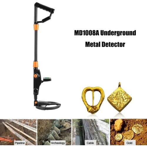 MD1008A Underground Metal Detector LCD Digital Display Pinpointer Gold Silver Jewelry Digger Treasure Search Finders Seeker