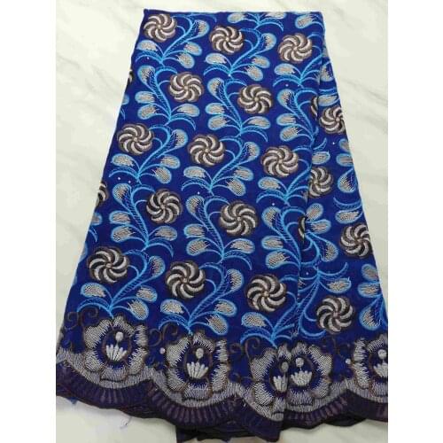 Swiss Voile Lace in Switzerland Africa Dry Lace Fabric 2021 High Quality 100% Cotton Lace Party Dress Sewing PL115661