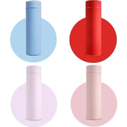 Vacuum Flask With Filter Thermos Bottle Stainless Steel 304 Thermal Cup Coffee Mug Water Bottle Office Business Home Thermo