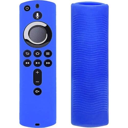 Protective Case 5.9 Inch Cover Soft Silicone Skin Sleeve Shockproof Anti-Slip Replacement for Amazon Fire TV Stick 4K R9UA