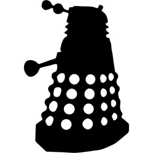 10.4cm*15.2cm Dr Who Darlek Fashion Car Sticker Motorcycle Vinyl Car-Styling