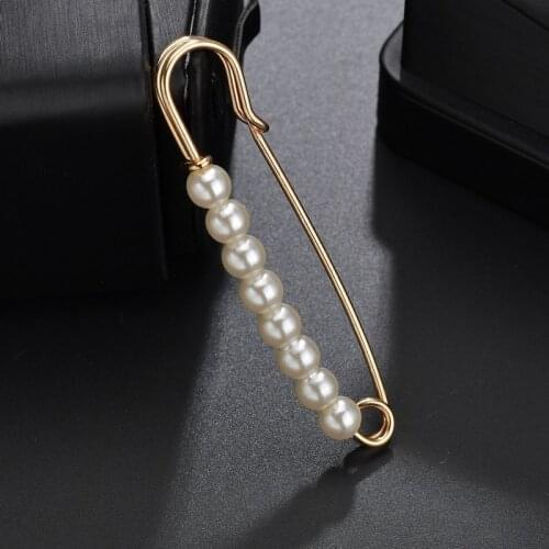2021 lady pins and brooch vintage crystal rhinestone brooches pin brooch pins large pearl broche for women
