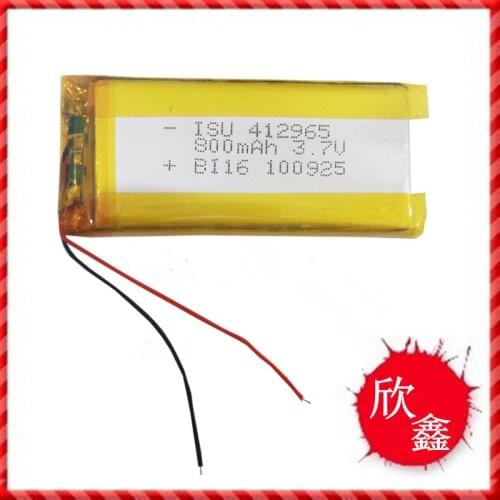 3.7V polymer lithium battery 412965402764042764 800MAH mobile phone battery