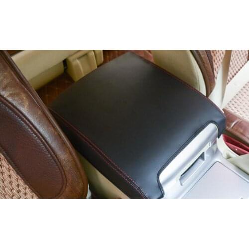 3 Colors For TOYOTA LAND CRUISER 2008-2017 Car Armrest Cover Pad Console Arm Rest Pad Accessories Car Styling