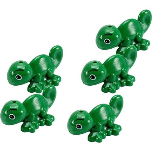 5PCS/Set MOC Animals Lizard Cute Animal Model Building Blocks Toys for Children Kids Gifts DIY Toy Block Bricks