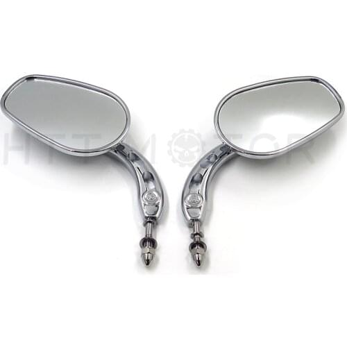 Aftermarket free shipping motorcycle parts Big Racing Side Mirrors For Harley davidson Low Rider SuperLow Iron 883 1200 Custom