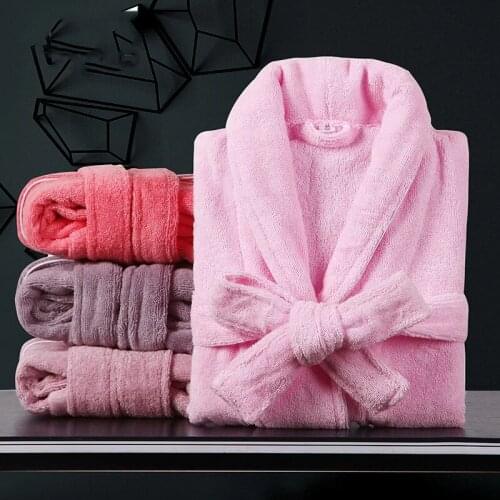Children Toweling Terry Cotton Bathrobe Boys Kids Thicken Winter Bath Robe Little Girls Dressing Gown L171