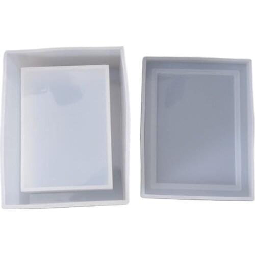 DIY Tissue Box Crystal Epoxy Mould Daily Necessities Paper Car Tissues Case Silicone Mold