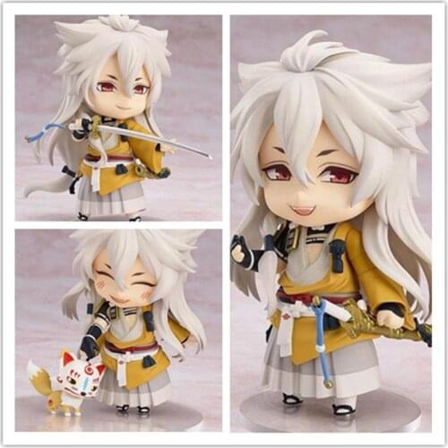 10cm Touken Ranbu anime figurine Onlinekogitsunemaru fox ball 525# Action Figure PVC New Collection toys models