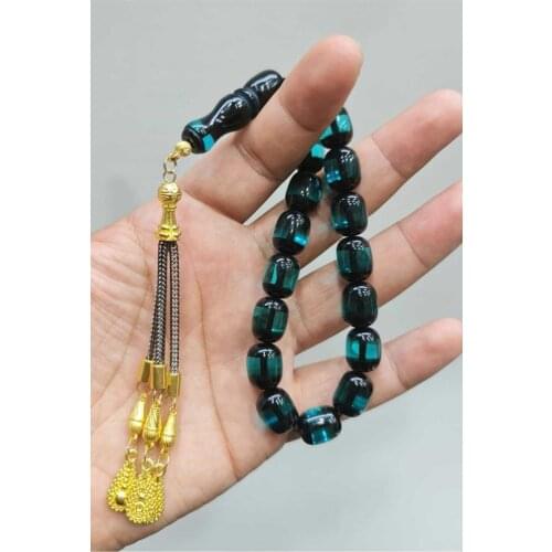 Islamic Tasbih Muslim Rosary Beads 33 Prayer Rosary For Men Bracelet For Men Accessory amber oltu amber stone Handmade Turkey