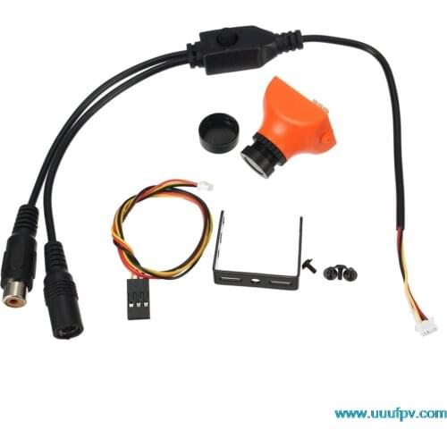 Micro 1/3 CCD 600TVL PAL 2.8mm FOV 120 Degree FPV Mini Camera 25*25mm For FPV Racer