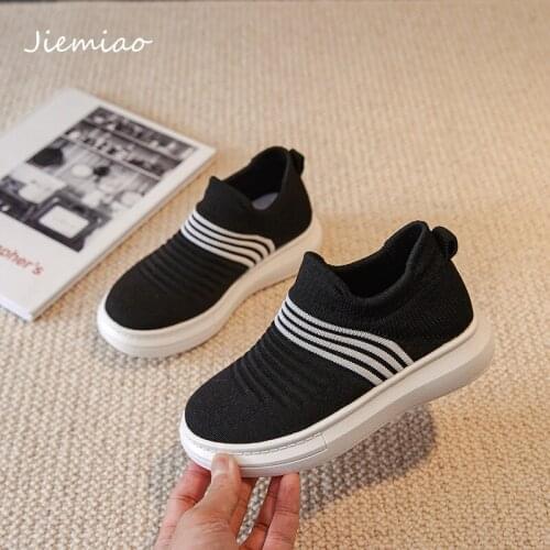 JIEMIAO Fashion Childrens Shoes Kids Casual Shoes Breathable Soft Bottom Non-Slip Boys Girls Light Sneakers Tennis Shoes