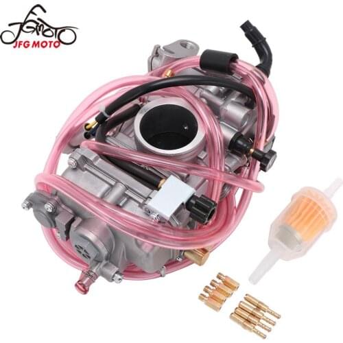 Motorcycle Zinc Carburetor Flatslide Carburador Power Jet For SUZUKI RMZ250 04-09 For Kawasaki KX250F 2004-2010 FCR38