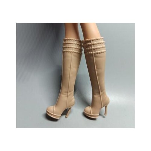 Original Babi Doll Boots Shoes Doll Toy Decors DIY Dressing Part Silver Blue White Brown Boots Shoes Sandals Girl Gift Toys