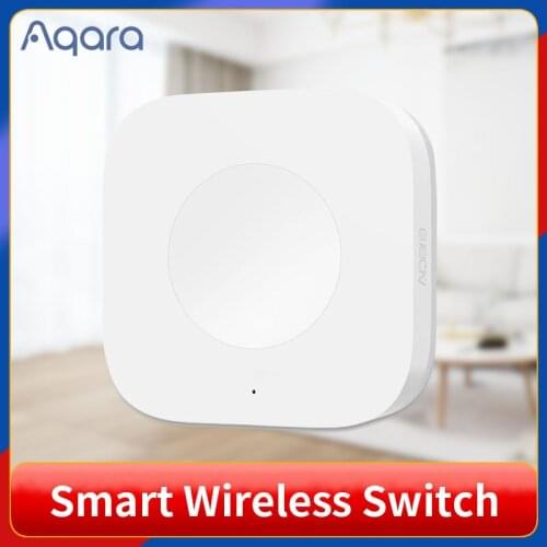 Original Aqara Smart Wireless Switch Smart Remote One Key Control Aqara Intelligent Application Home Security APP Control