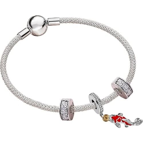 Panjia Spring Festival Hongyun brocade carp string decoration Bracelet suit for girlfriends New Years good luck gift