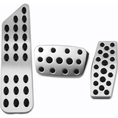 Aluminum Alloy Car Rest Pedal Gas Pedal Cover Brake Pedals for Chevrolet Cruze for Vauxhall Opel Astra Insignia