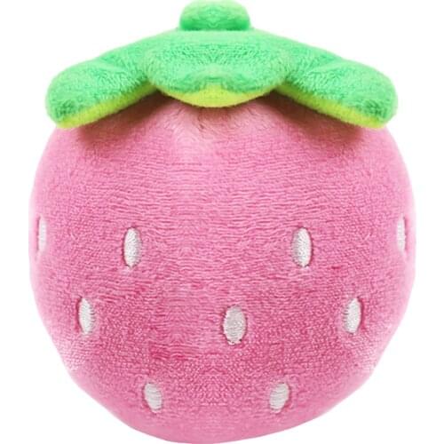 Plush Squeaky Bone Dog Pet Toy Creative Cartoon Interactive Pet Chew Toy Pet Squeaky Toy For Dog Cat Banana Carrot Pet Supplies