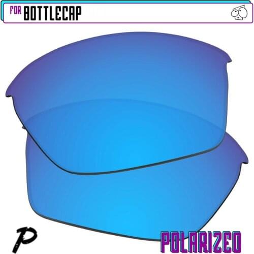 EZReplace Polarized Replacement Lenses for - Oakley Bottlecap Sunglasses - Blue P