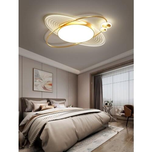 Bedroom lamp ceiling lamp Nordic luxury led lamp, new creative personality atmosphere in 2021