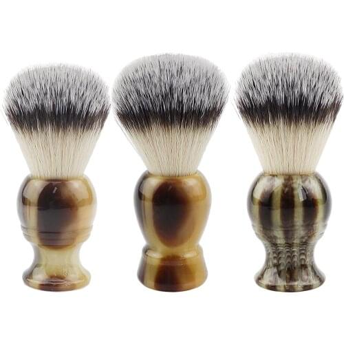 Pro Perfect Shave Shaving Brush Facial Beard Cleaning Appliance Salon Tool Men Shaving Brush Badger Salon Tool Razor Brush