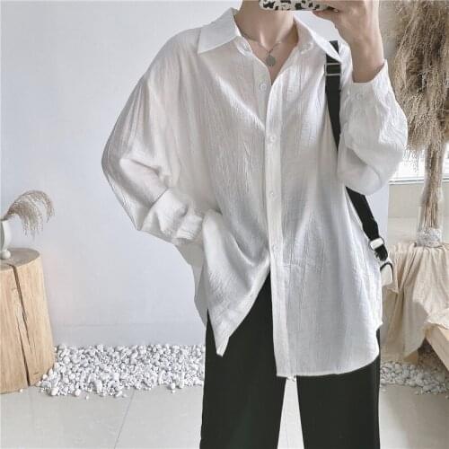 OL Spring Autumn Button Up Shirt 2021 Korean Long Sleeve Women Shirt Korean Loose Polo Shirt White Pink Blouse Tops Blusas Mujer