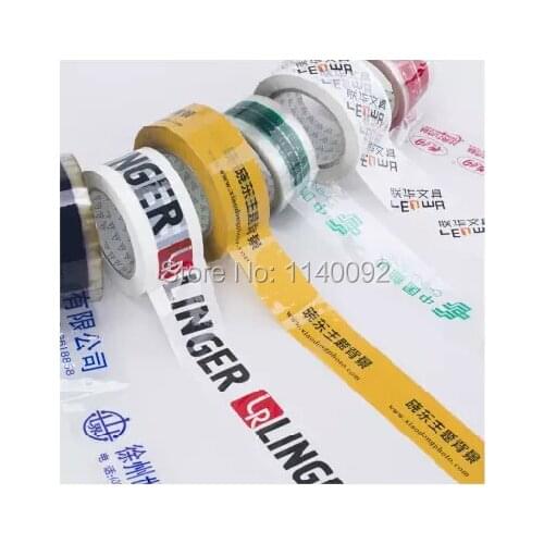 Customize adhesive tape with logo/colorful adhesive ribbon/warning tape/carton sealing tape/gift box packing tape/ribbon print